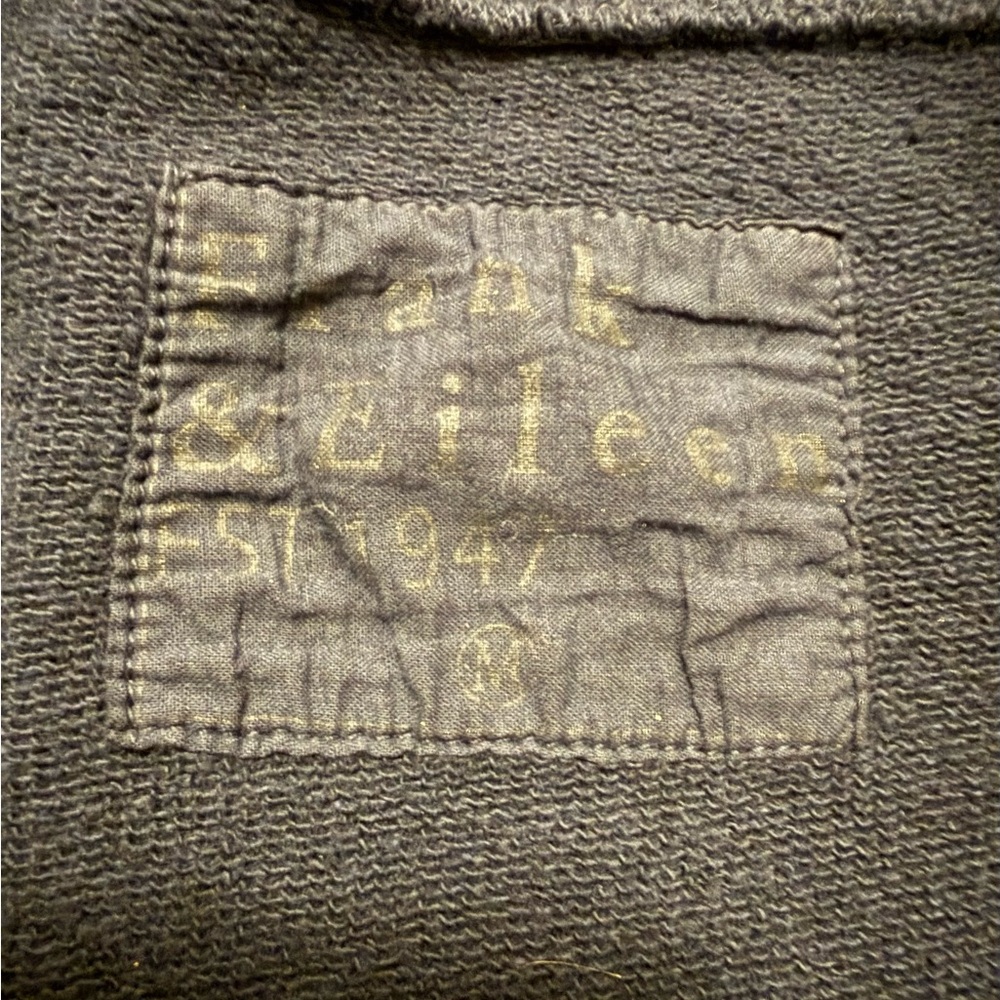 Frank and Eileen ANNA capelet sweatshirt, size M, Royal Navy - Picture 3 of 7